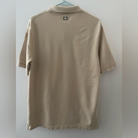 Ecko Unltd 100% Cotton Tan Embroidered Polo Men’s Medium - Picture 4 of 4